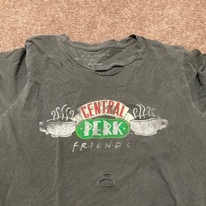 Central Park distressed top